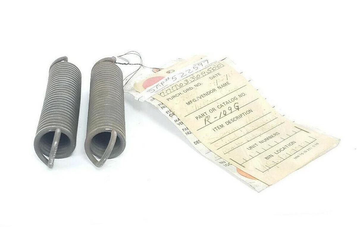 Used LOT OF 2 WHITING R-109G LIMIT SWITCH HOIST SPRINGS R109G