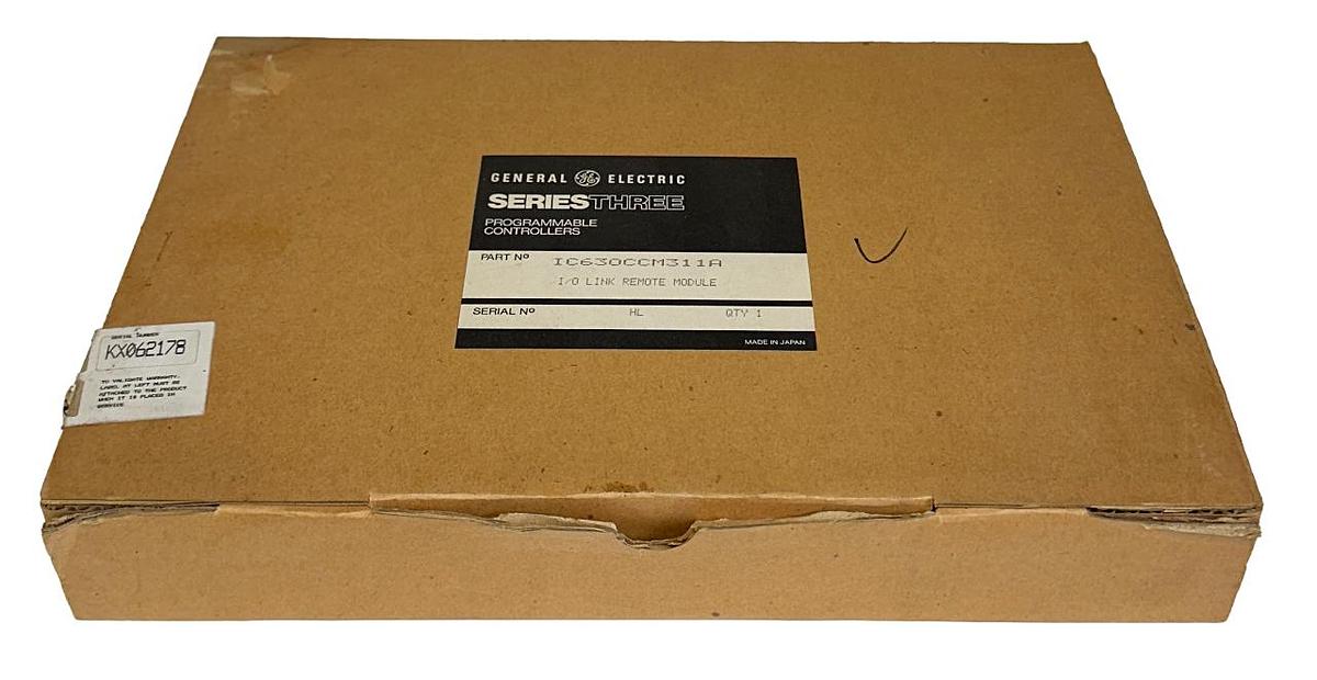 Used NEW GE FANUC IC630CCM311A / IC630CCM311 SERIES THREE I/O LINK REMOTE MODULE NSMP