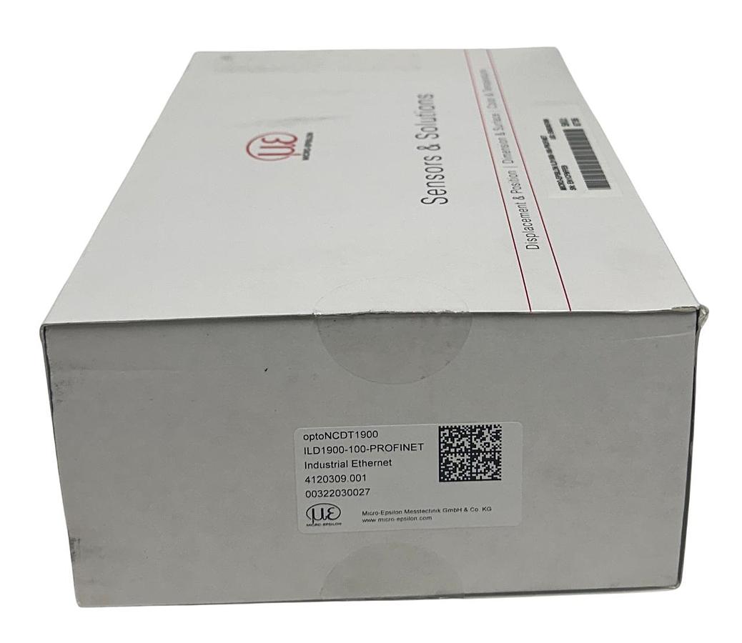 Used UE MICRO-EPSILON ILD1900-100-PROFINET / optoNCDT1900 SENSOR EtherNet 11-30V NSMP