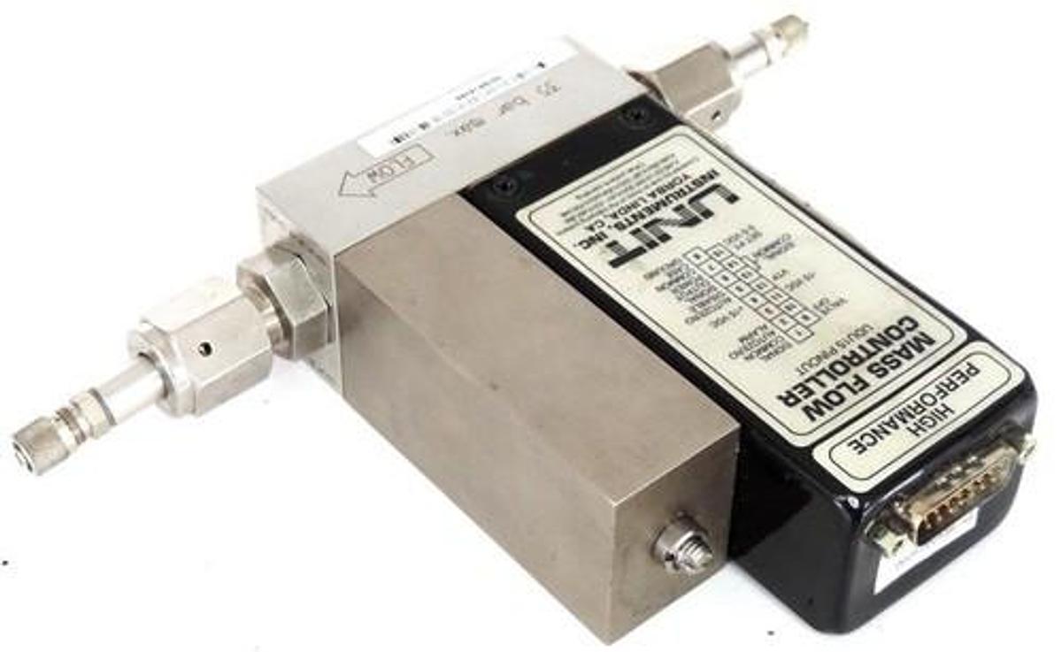 Used NIB UNIT INSTRUMENTS UFC-1200A MASS FLOW CONTROLLER 35 BAR MAX UFC1200A