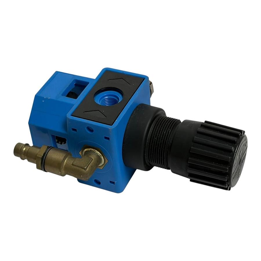Used Lorch FR-1/4 28514 Pneumatic Filter Regulator Festo Fitting