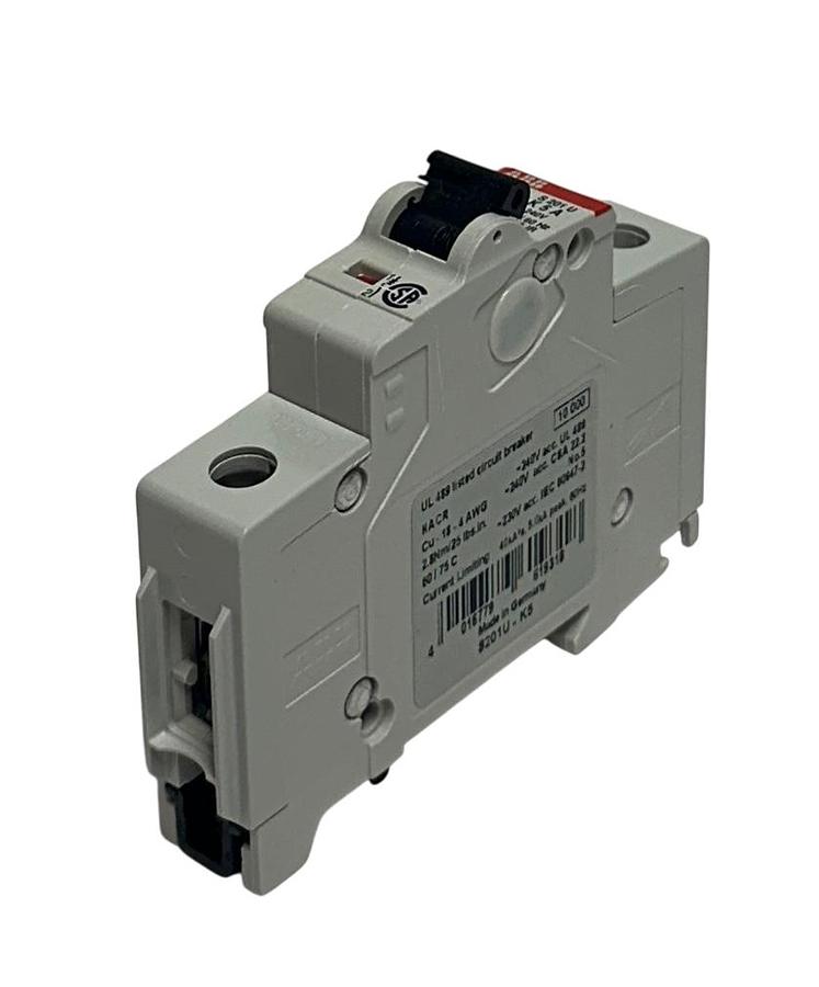 Used ABB S201U-K5 / S201U-K5A MINI CIRCUIT BREAKER 240V 5A OEM NSNP