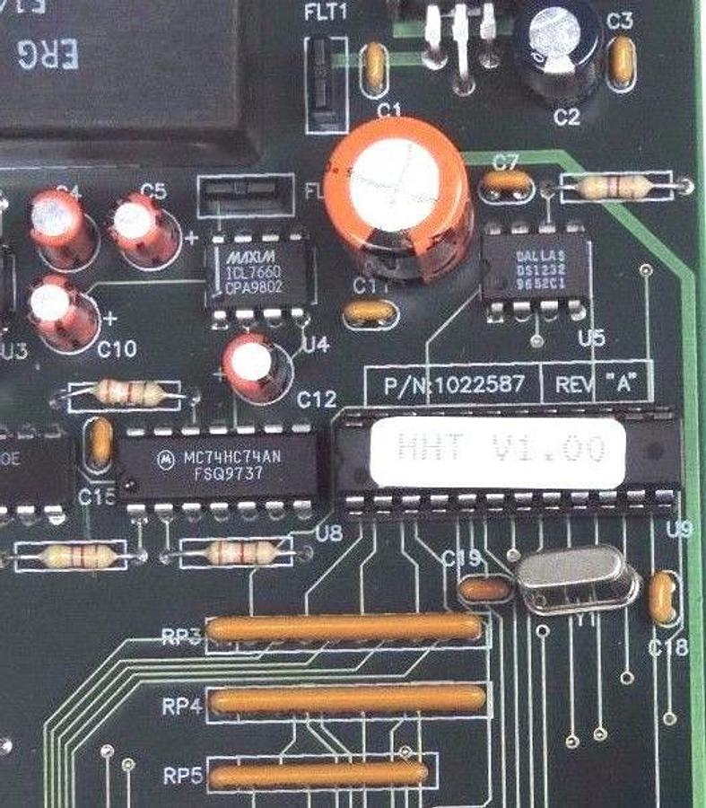 Used GENERIC 1022587 REV. A CONTRAST BOARD FOR AEC TEACH PENDANT