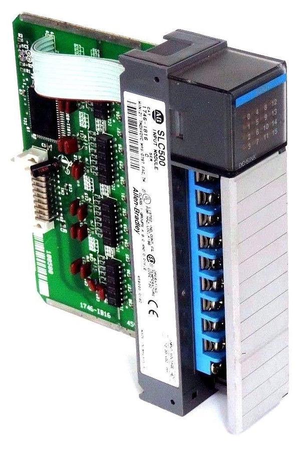 Used ALLEN BRADLEY 1746-IB16 INPUT MODULE SER C 10-30VDC 1746IB16
