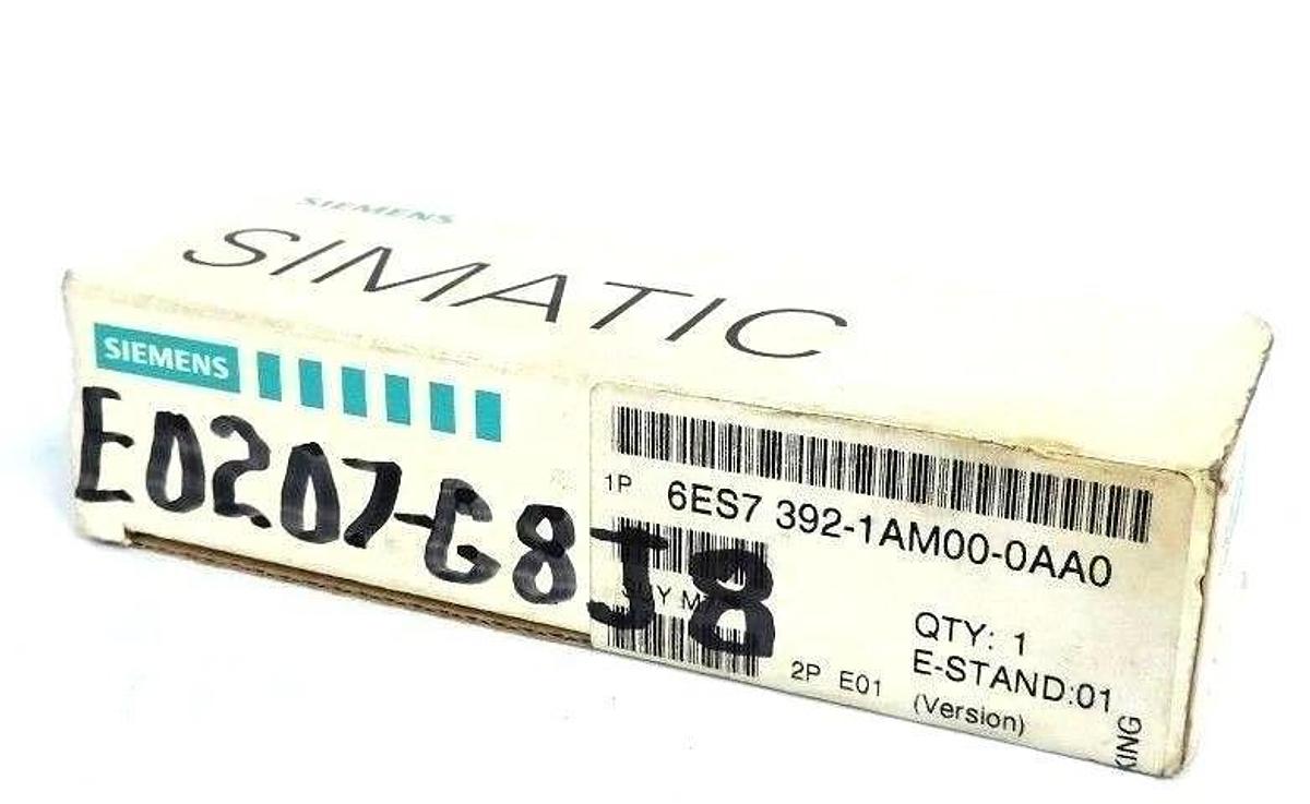 Used NIB SIEMENS 6ES7-392-1AM00-0AA0 CONNECTOR E-STAND: 01 6ES73921AM000AA0