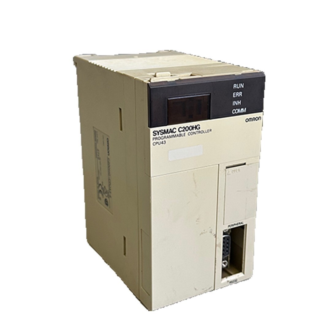 Used OMRON C200HG-CPU43-E / C200HGCPU43E SYSMAC C200HG CPU43 PROGRAMMABLE CONTROLLER