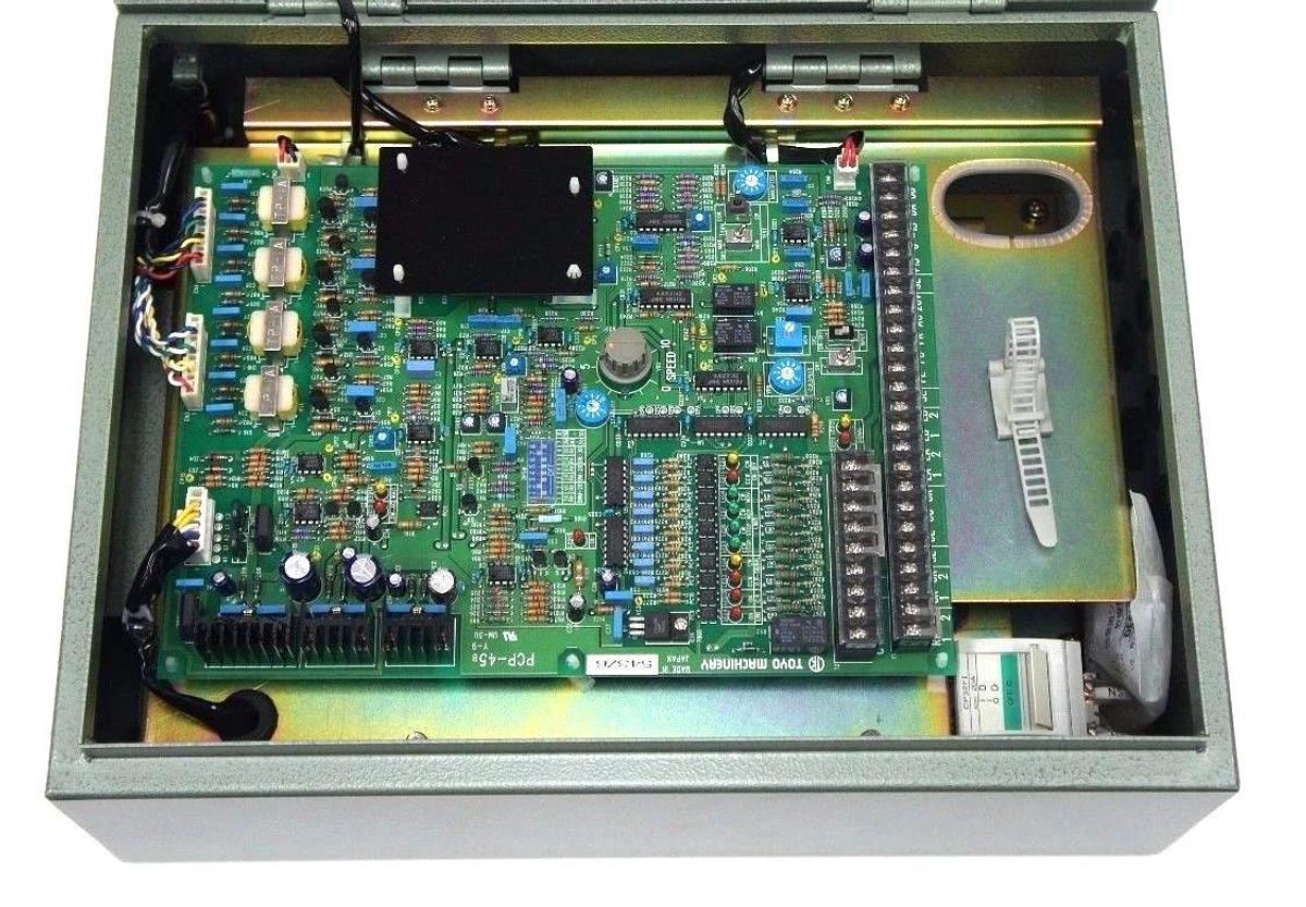 Used NIB TOYO MACHINERY MODEL: PCP-45 NO. 543 'TK' CONTROL PANEL 543Z6