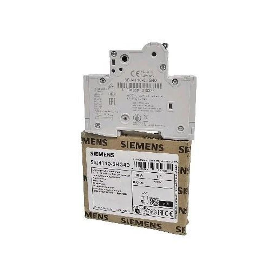 Used NIB SIEMENS 5SJ4110-6HG40 MINIATURE CIRCUIT BREAKER 5SJ41106HG40