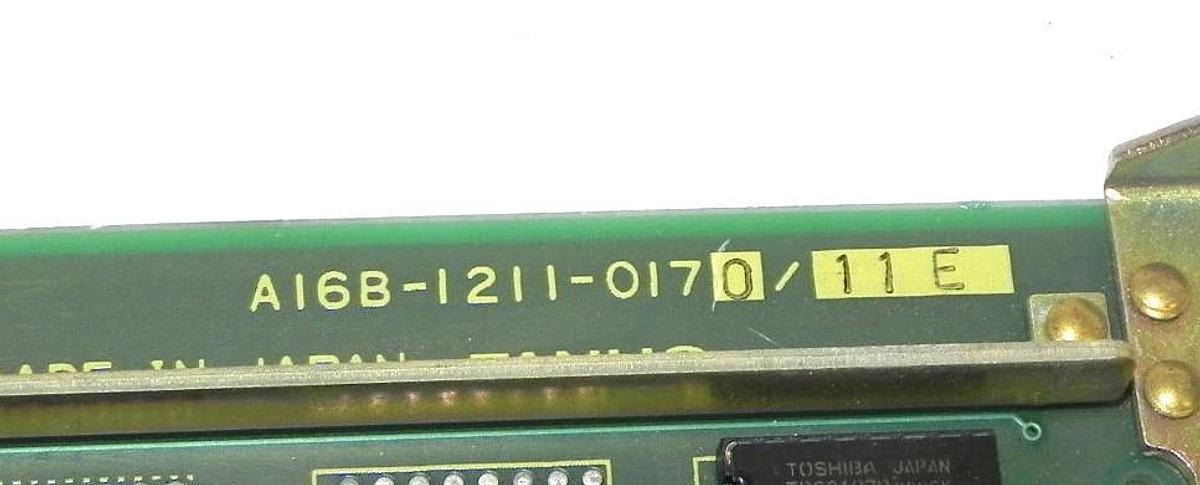 Used FANUC A16B-1211-0170/11E I/O BOARD A16B-1211-0170