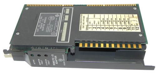 Used ALLEN BRADLEY 1771-ASC REMOTE I/O ADAPTER MODULE FIRMWARE REV. F SER. A