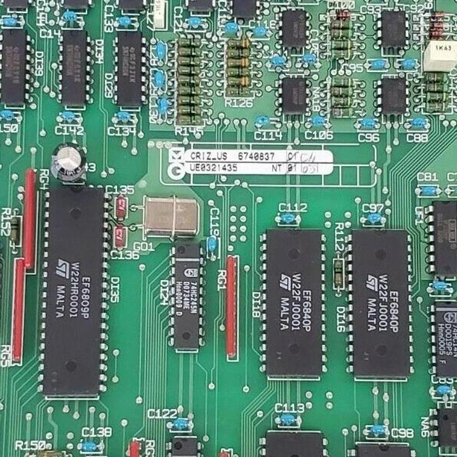 Used MERLIN GERIN 6740837 CRIZ CONTROL BOARD 6739803XD-2C 6739803XD-1C