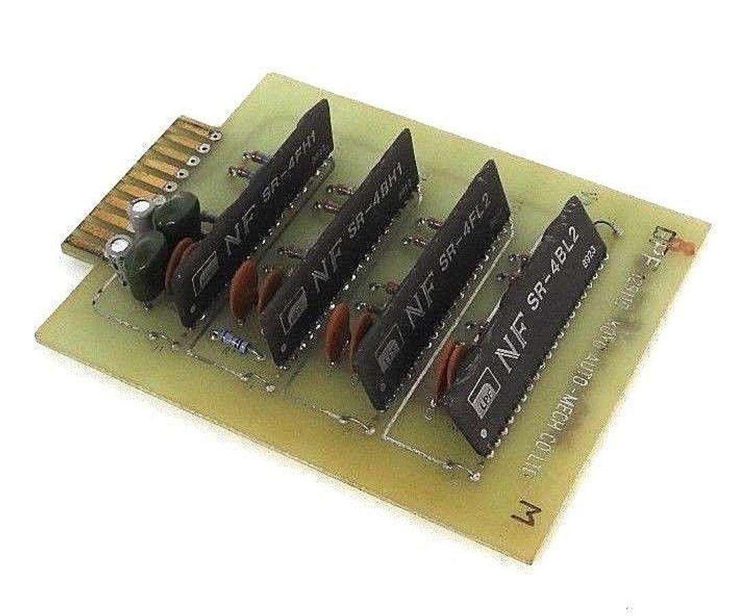 Used KOYO AUTO-MECH CO LTD. BPF 129110 BOARD W/ NF CORP SR-4BL2 FILTER RESISTOR