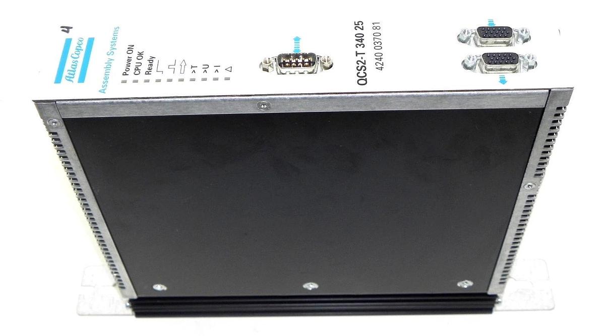 Used ATLAS COPCO 4240 0370 81 SERVO CONTROL MODULE QCS2-T 340 25 ACC P/N: 9032011834