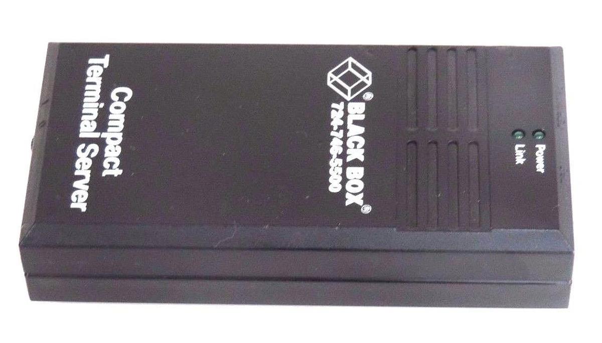 Used BLACK BOX LE995A-R3 COMPACT TERMINAL SERVER LE995AR3