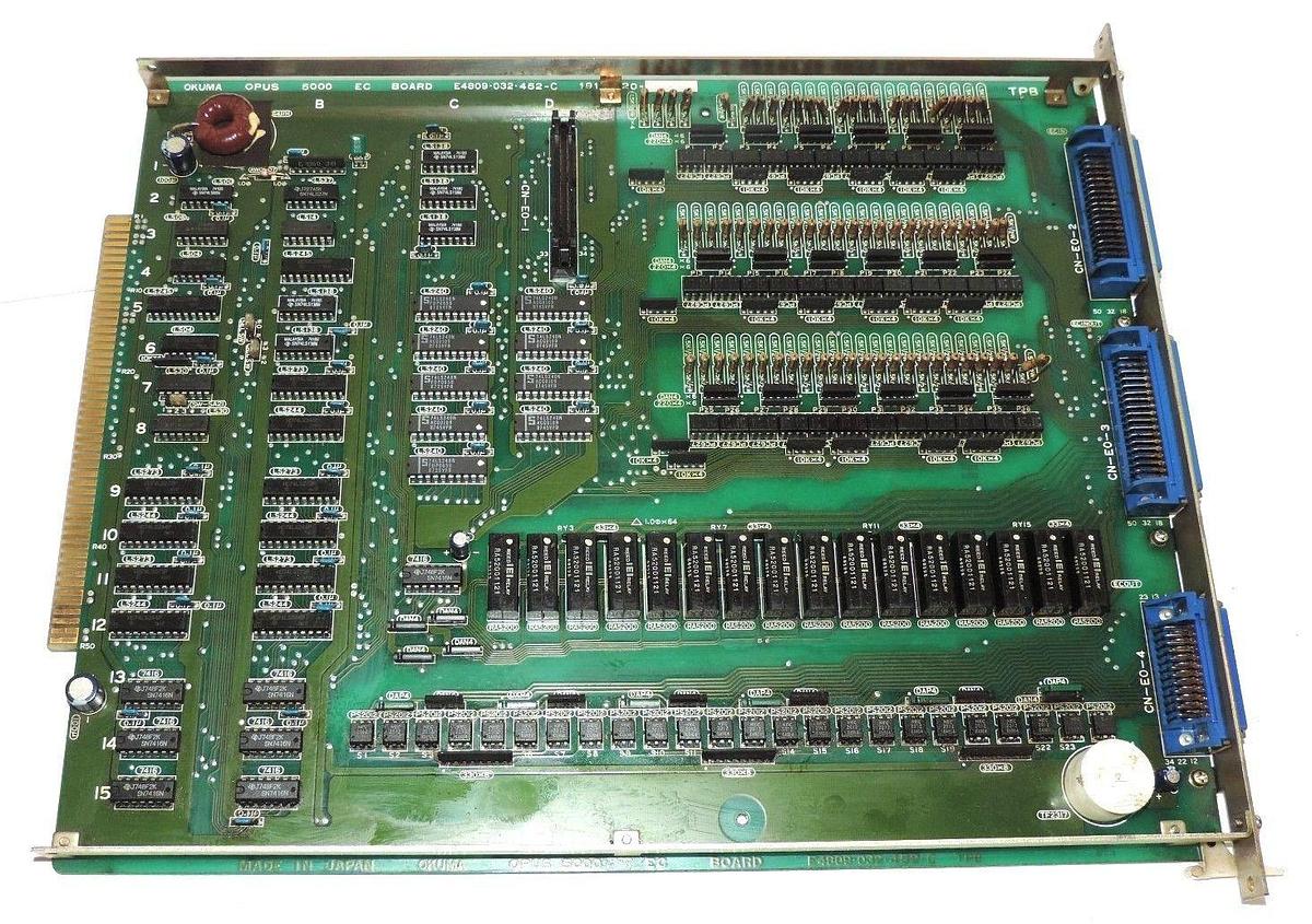 Used OKUMA E4809-032-452-C BOARD OPUS 5000 EC E4809032452C
