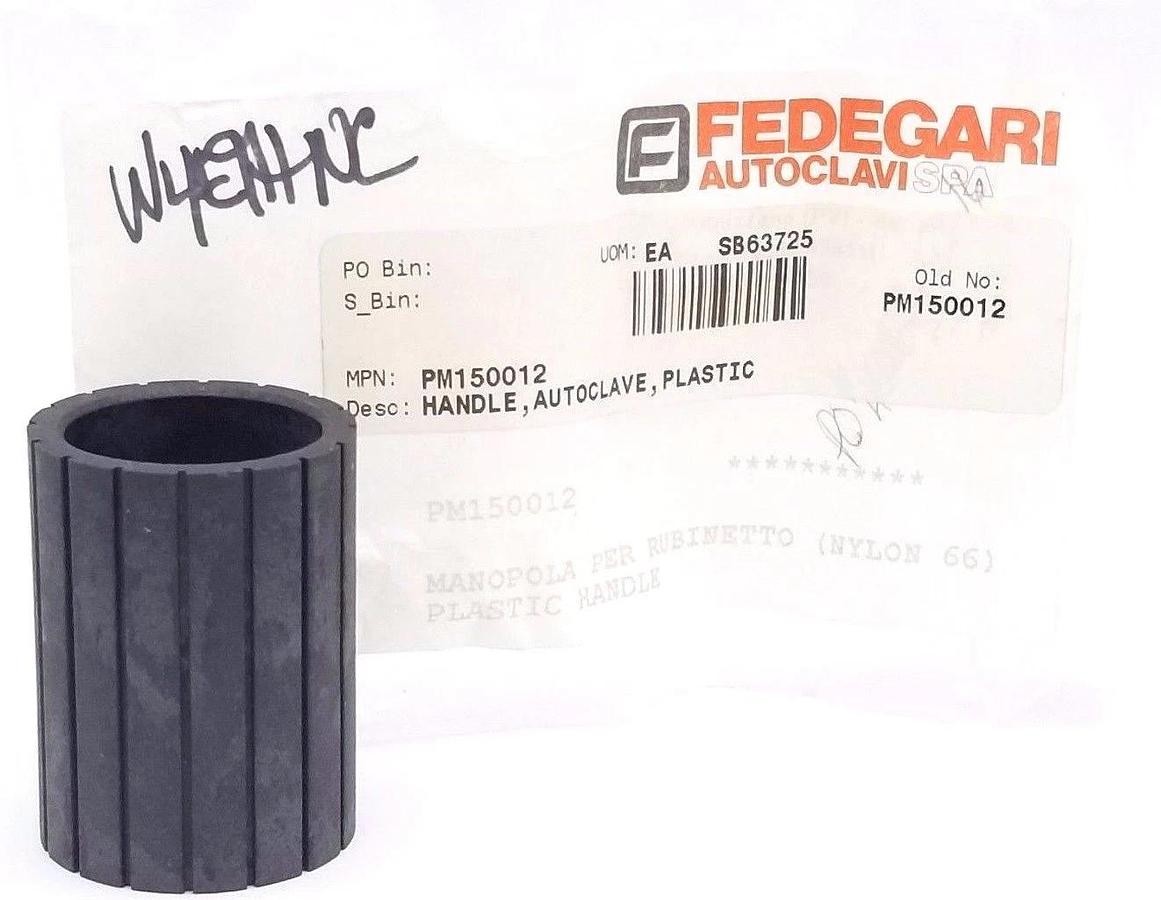 Used NEW FEDEGARI AUTOCLAVI SPA PM150012 PLASTIC HANDLE