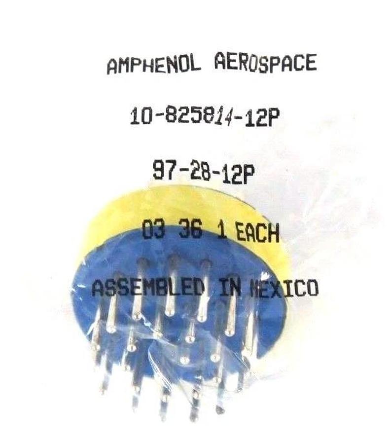 Used NEW AMPHENOL 97-28-12P CONNECTOR 26 PIN 10-825814-12P