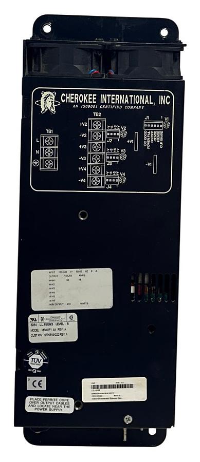 Used CHEROKEE INTERNATIONAL MP401F1-4A / 55P0518X022 SYSTEM POWER SUPPLY Rev. A USNP