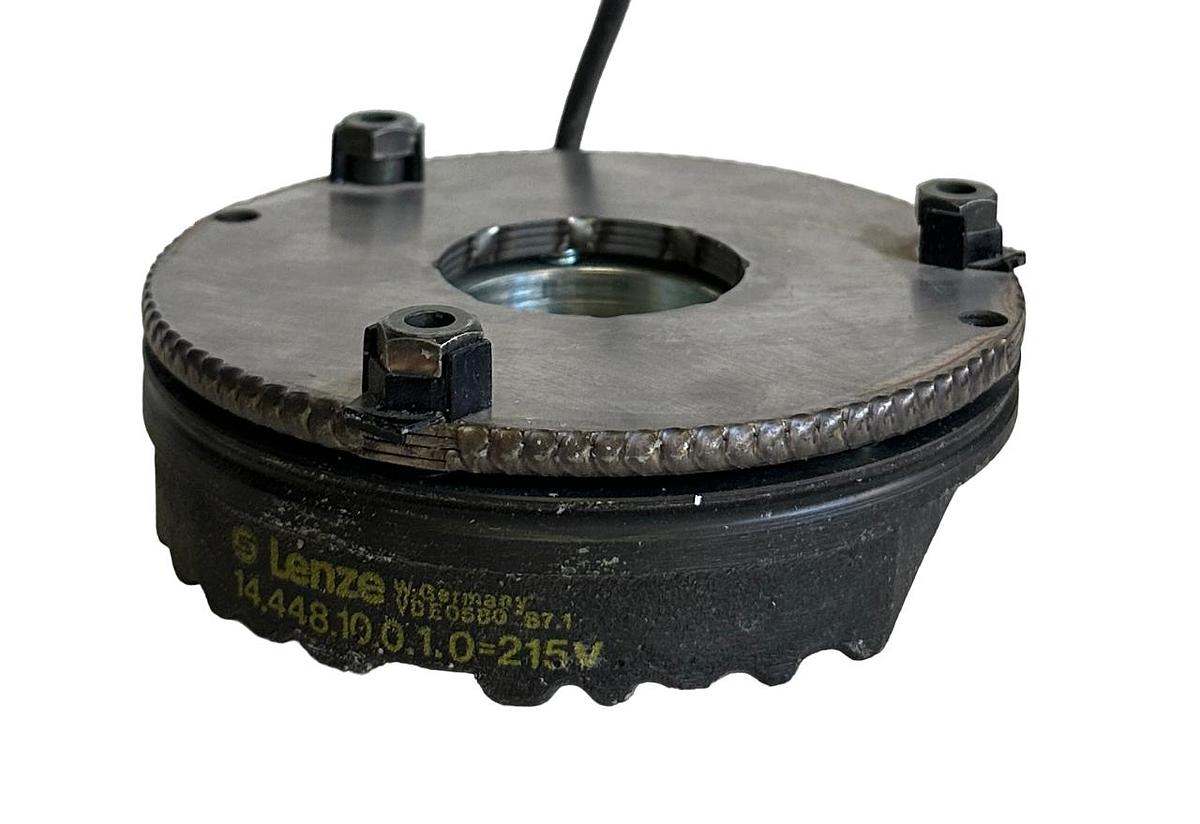 Used NEW LENZE 14.448.10.0.1.0=215V / 1444810010 MAGNETIC DISC BRAKE 048161-0 215V *