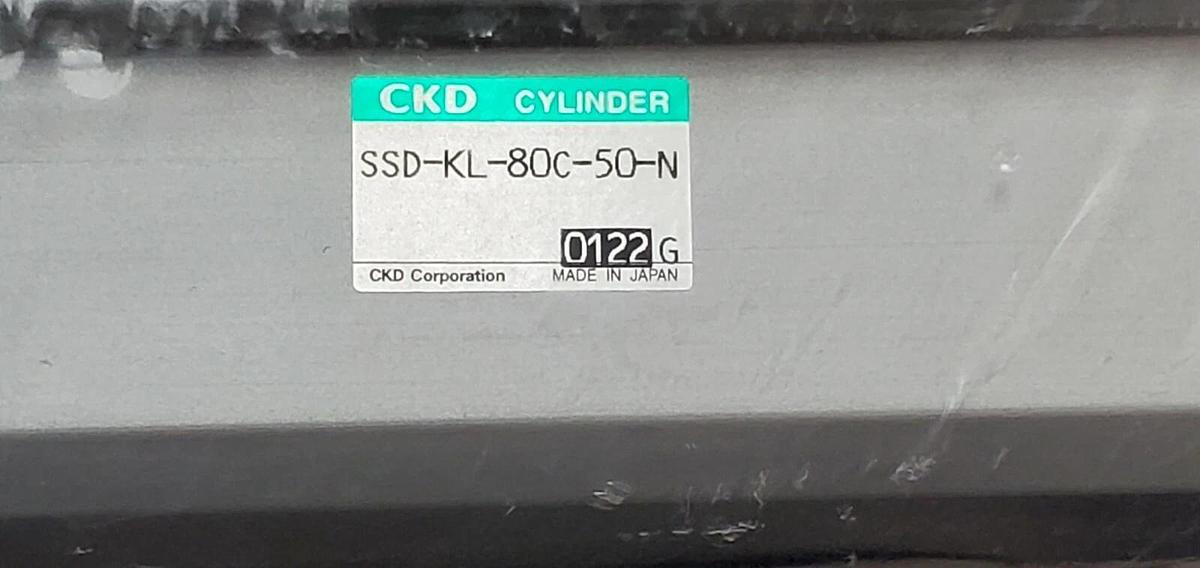 NIB CKD SSD-KL-80C-50-N CYLINDER W/ 2 T2YV REED SWITCHES SSDKL80C50N