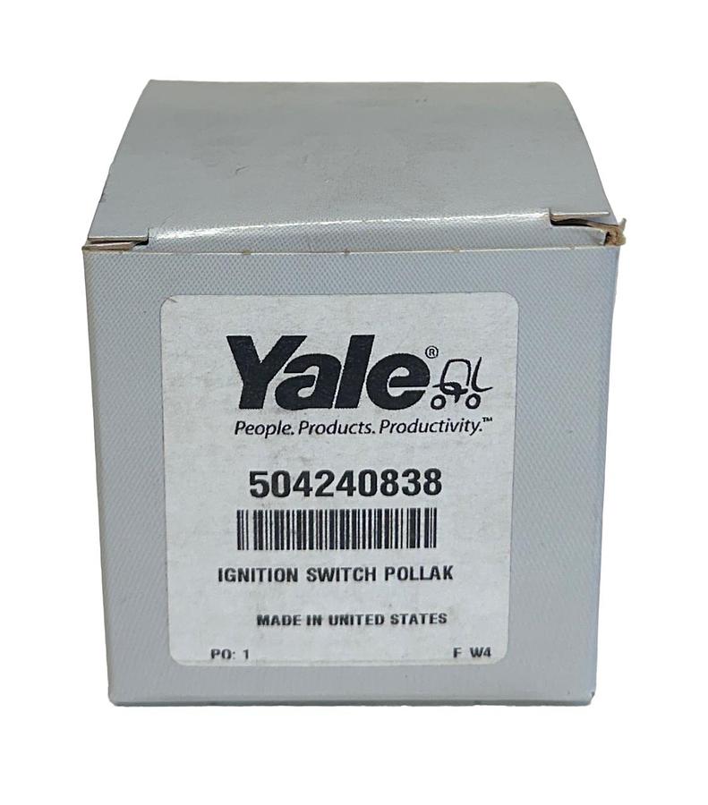 Used YALE 504240838 / YT504240838 OEM POLLAK IGNITION SWITCH FOR FORKLIFT NSMP