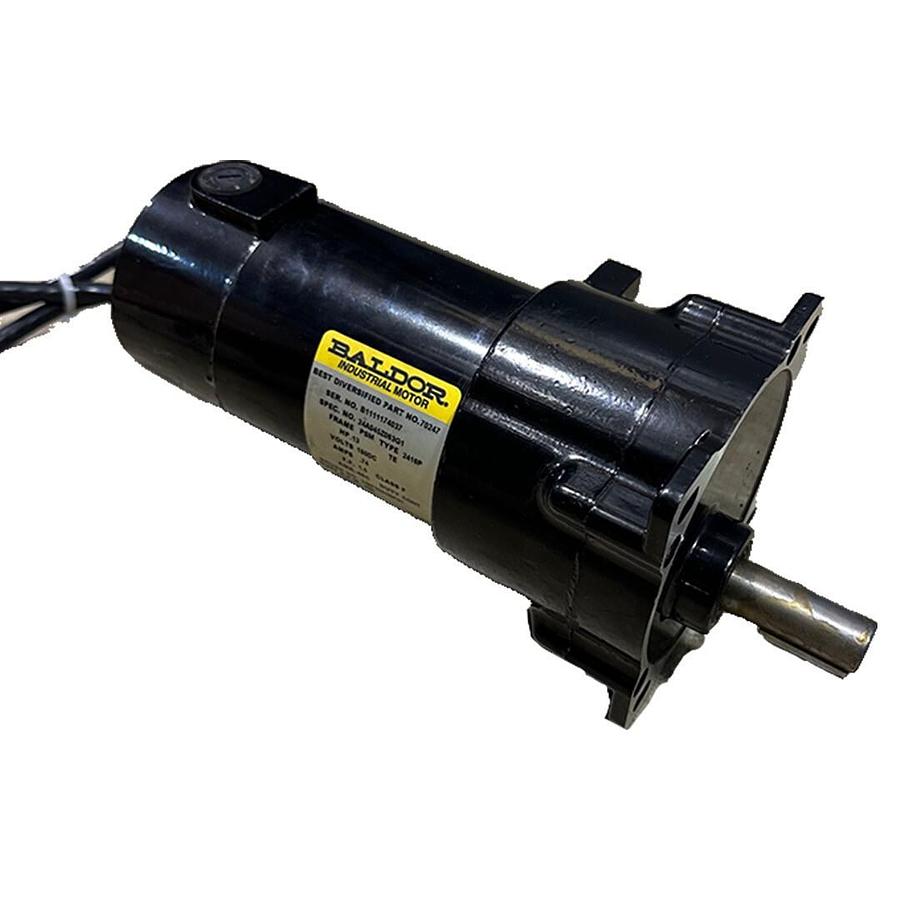 Used BALDOR 24A045Z063G1 MOTOR .13HP 180VDC .74A 2416P 70247