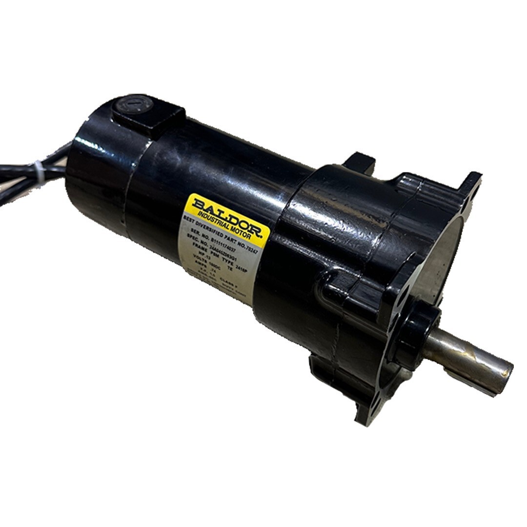 Used BALDOR 24A045Z063G1 MOTOR .13HP 180VDC .74A 2416P 70247
