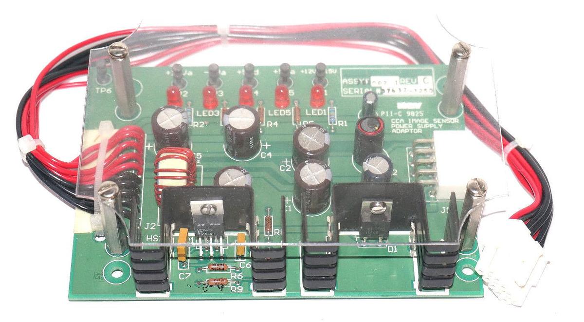 Used NEW KEY TECHNOLOGY 018581 IMAGE SENSOR POWER SUPPLY ADAPTOR REV. C 701002-1