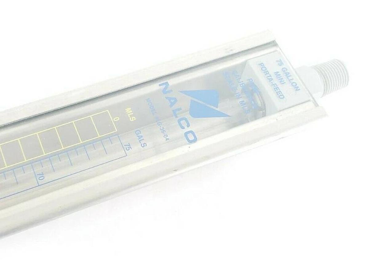 Used NALCO MODEL LG-36-04 75 GALLON MINI PORTA-FEED GAUGE, 0-75GALS, 0-60MLS, LG3604