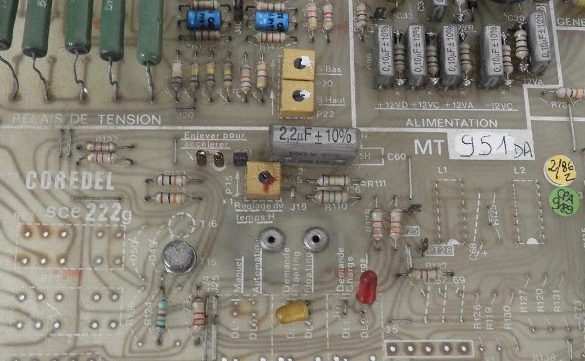 Used COREDEL SCE222G PC CONTROL BOARD MT951DA