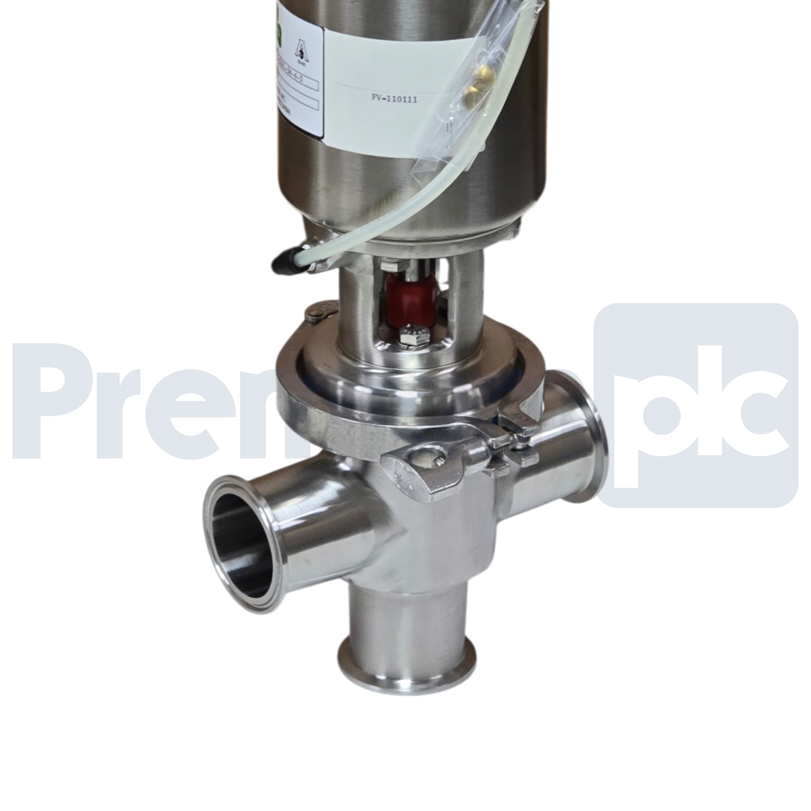 Used Alfa Laval Tri-Clover 761TR 2" SS Air Seat Valve 761TR-30M-29S-2-316L-34-4-3 NEW