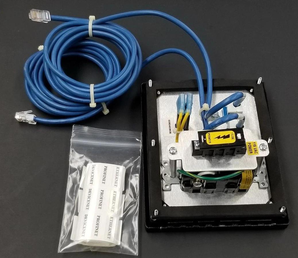 Used NIB HOFFMAN HGF5ETHETH INTERSAFE DUAL ETHERNET PROGRAMMER 14795