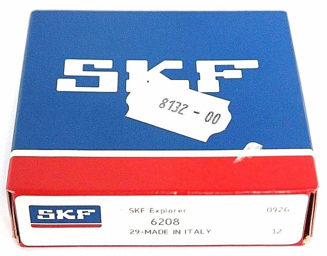 Used FACTORY SEALED SKF 6208 BALL BEARING