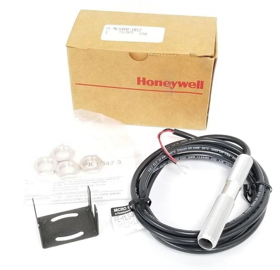Used NIB HONEYWELL FE-MLS4RB-1012 PHOTOELECTRIC SENSOR FEC2825 FEMLS4RB1012