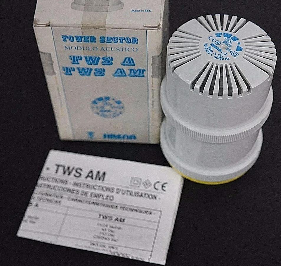 Used NIB SIRENA S.P.A. TWS-AA V110/240AC COD. 27719 TWS A TWS AM MODULO ACUSTICO