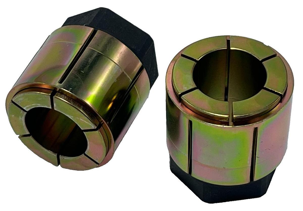 Used 2 FENNER DRIVES 6202240A Trantorque Keyless Bushing 1.000" ID x 2.000" OD Torque