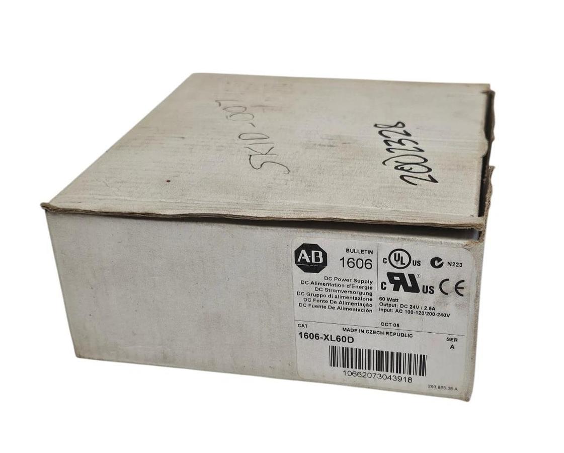 NIB ALLEN BRADLEY 1606-XL60D DC POWER SUPPLY 1606XL60D SER. A