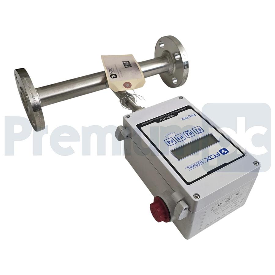 Fox Thermal FT2A Inline Thermal Gas Mass Flow Meter FT2A-10F-SS-ST-E1-B0 NSNP