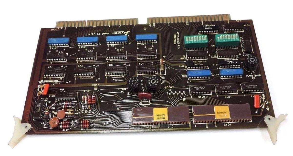 Used AVTRON A11021 DECODER MODULE