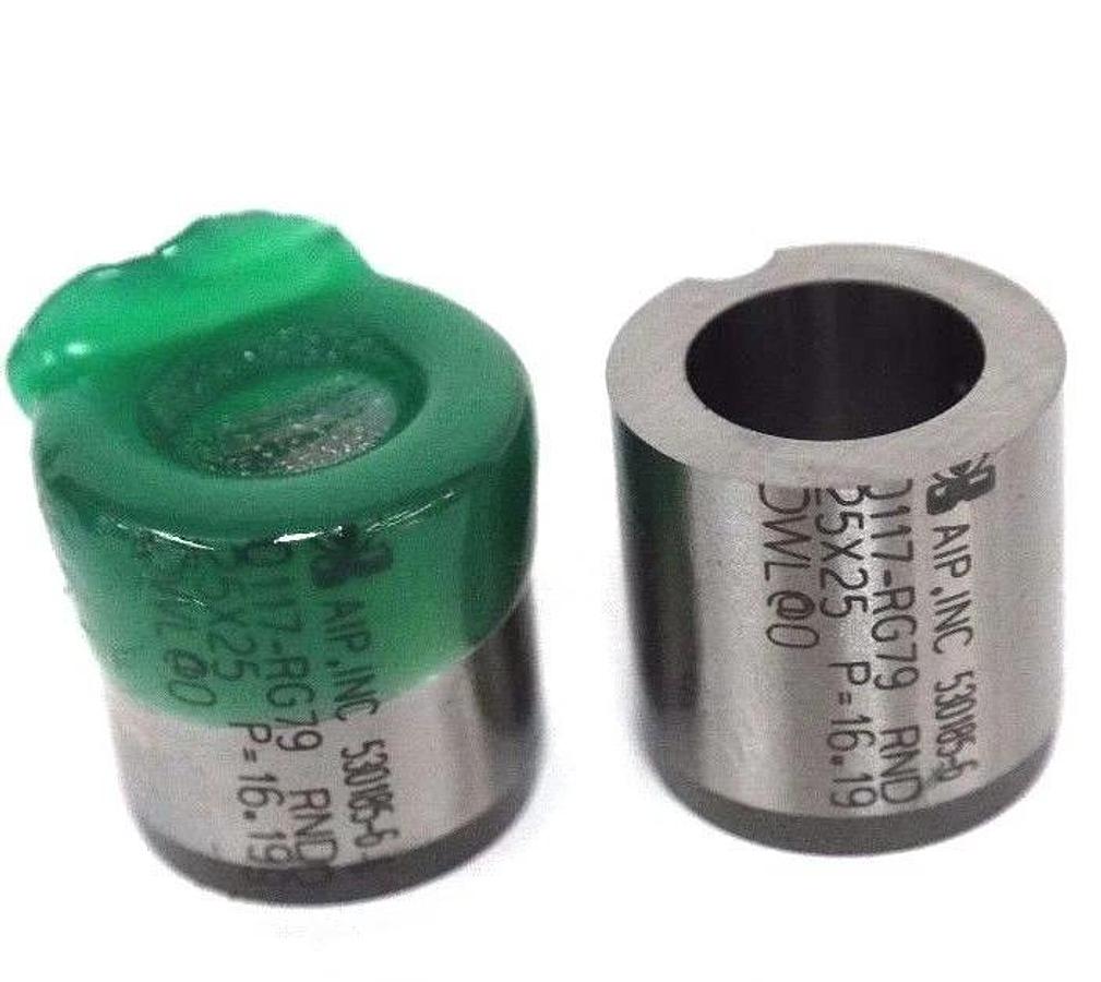 NEW AIP INC. 530185-6 PUNCH 0117-RG79 RND 25X25 P-16.9 SWL@0 - LOT OF 4