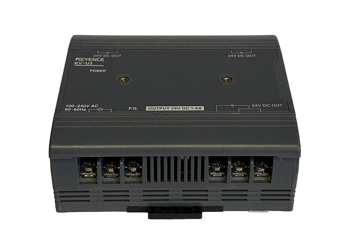 NEW KEYENCE KV-U3 / KVU3 POWER SUPPLY UNIT 100-240Vac 50-60Hz NNB
