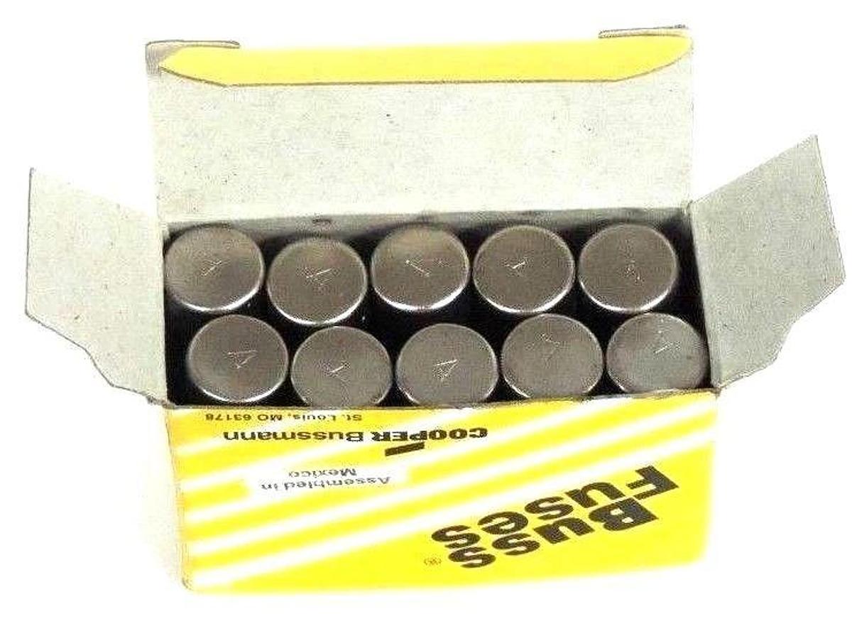 Used LOT OF 10 NIB BUSSMANN FNA-2-1/2 FUSES 2.5AMP FNA21/2