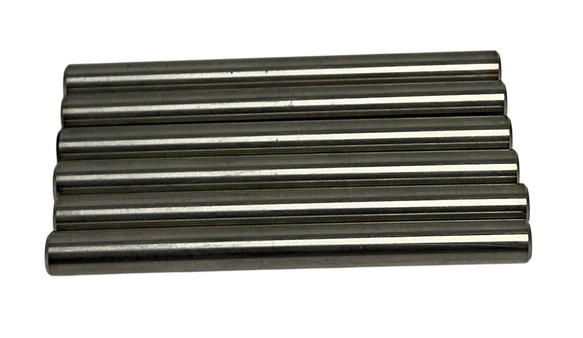 Used 6 TRIANGLE 05-B-07-B4 / 17-4 SS / 103285232 OEM DOWEL PIN 3/8''D x 4-1/8''L NSNP
