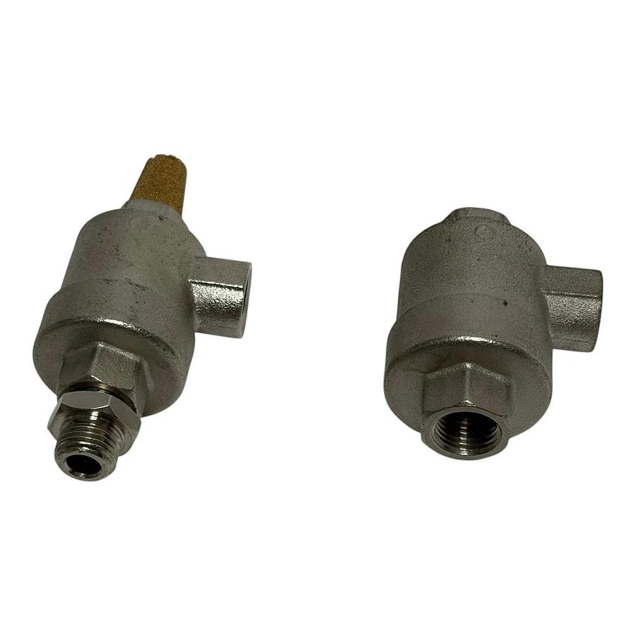 New Surplus Lot of 2 Tire Changer Bead Breaker Quick Exhaust Relief Valves 1/4"