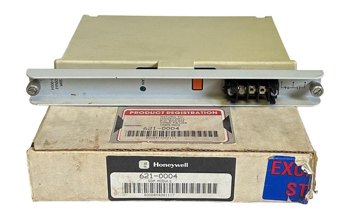 Used HONEYWELL 621-0004 / 6210004 SDM MODULE 230VAC ISSC *MISSING TERMINAL SCREWS