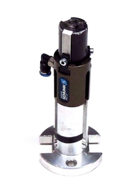 Used SCHUNK 0340490 SMALL COMPONENT GRIPPER MPZ-20 W/ MOUNT 340490, MPZ 20