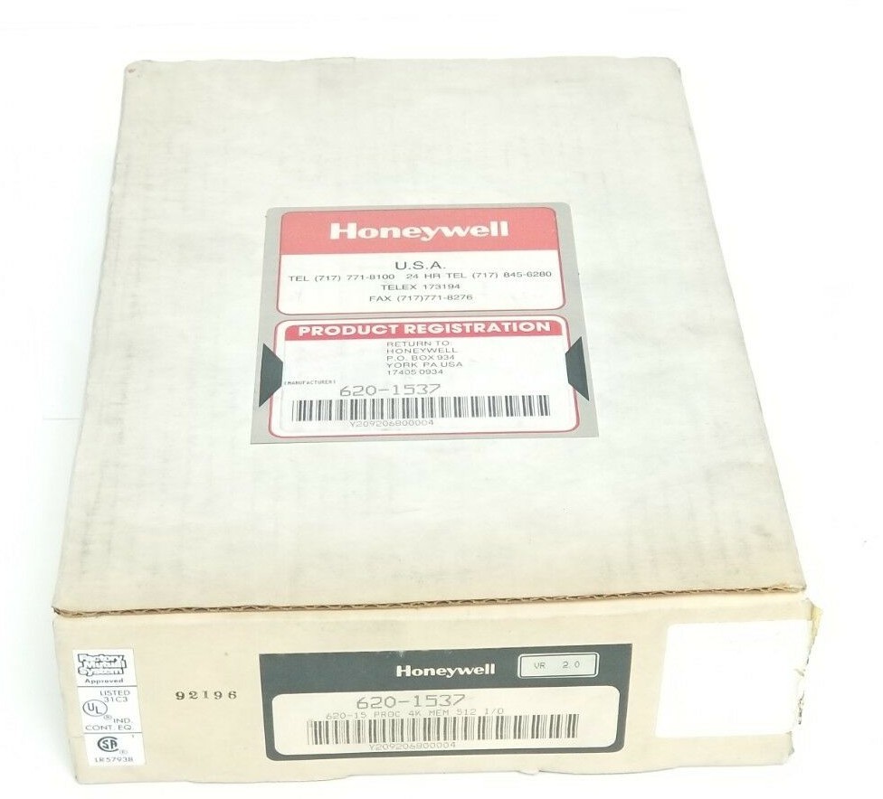 Used NIB HONEYWELL 620-1537 PROCESSOR 4K MEM 512 I/O 620-15 6201537 VR 2.0