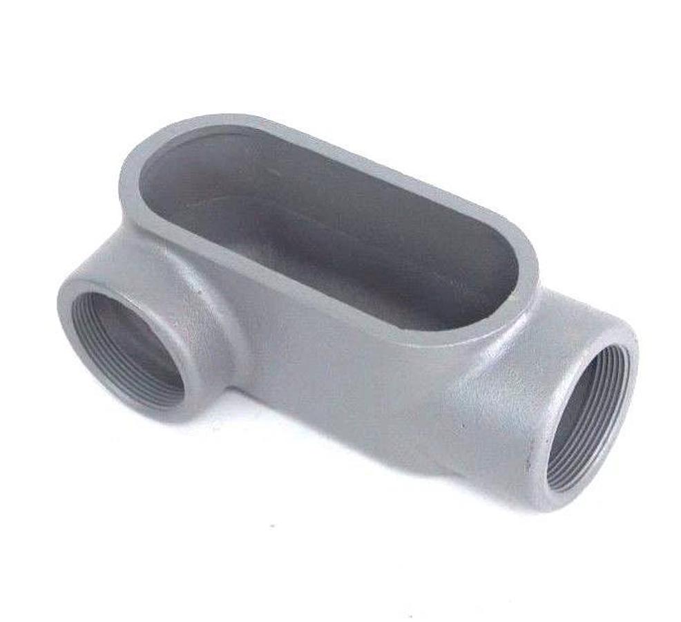 NIB APPLETON LR67 GRAYLOY FM7 CONDUIT BODY TYPE LR, 2"