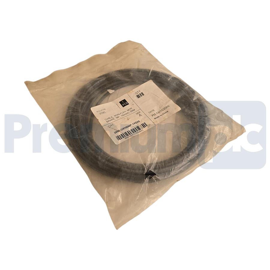 Used ALLEN BRADLEY 2090-UXNBMP-18S09 /A MP-Series 9m-LENGTH MOTOR BRAKE CABLE NSMP
