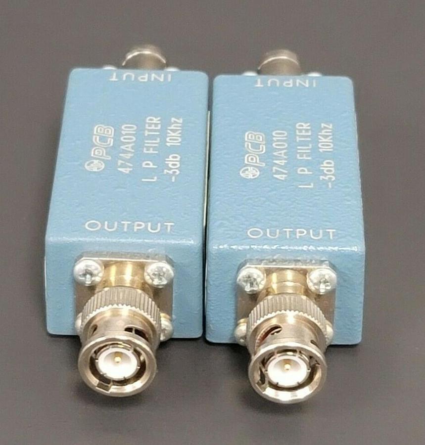 Used LOT OF 2 PCB 474A010 L P FILTERS -3DB 10KHZ